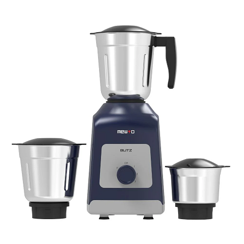 Mewto Blitz Mixer Grinder 500W Motor, 3 Jar