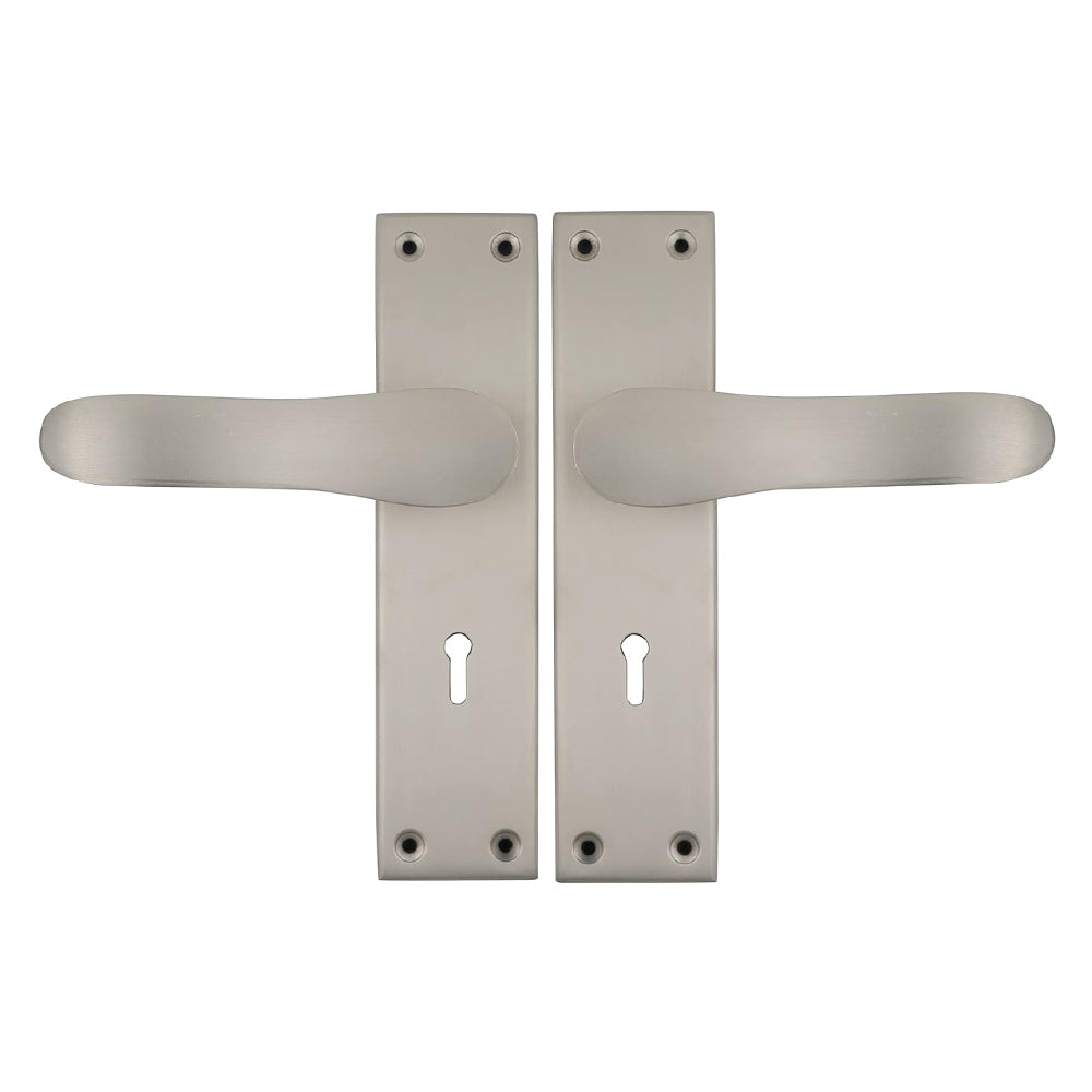 Link Eleganza Mortise Lock Set with 1001 Bullet Lock (Complete Set with Brushed Nickle Finish)