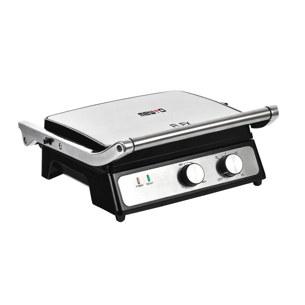 Mewto Flex Panini Maker 4 Slice With Temp. Control And Timer 2000W