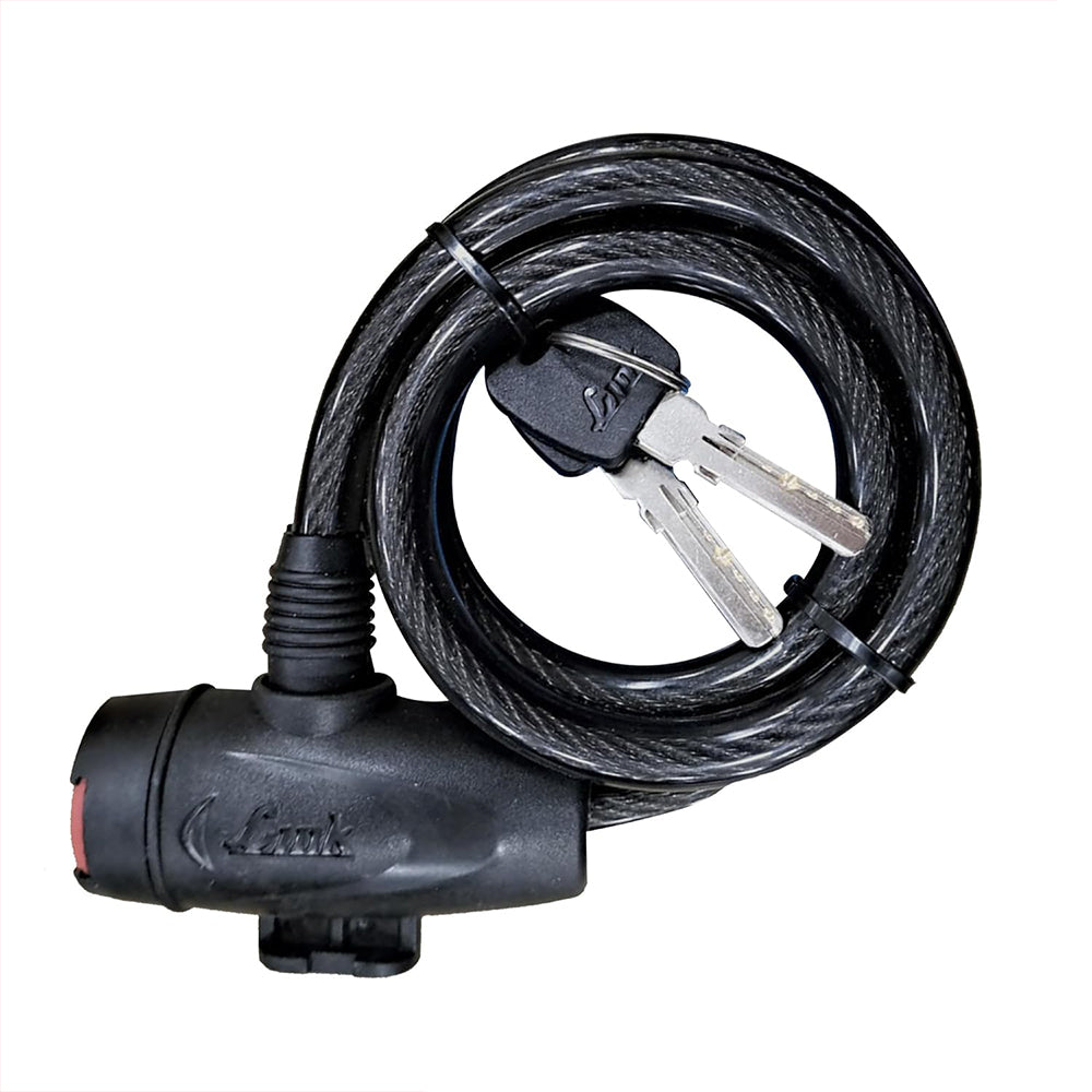 Link Multipurpose Cable Lock 100 CM Length for Cycles, Bikes, Helmets & Scooters | 2 Keys | 1 Lock | CL-02