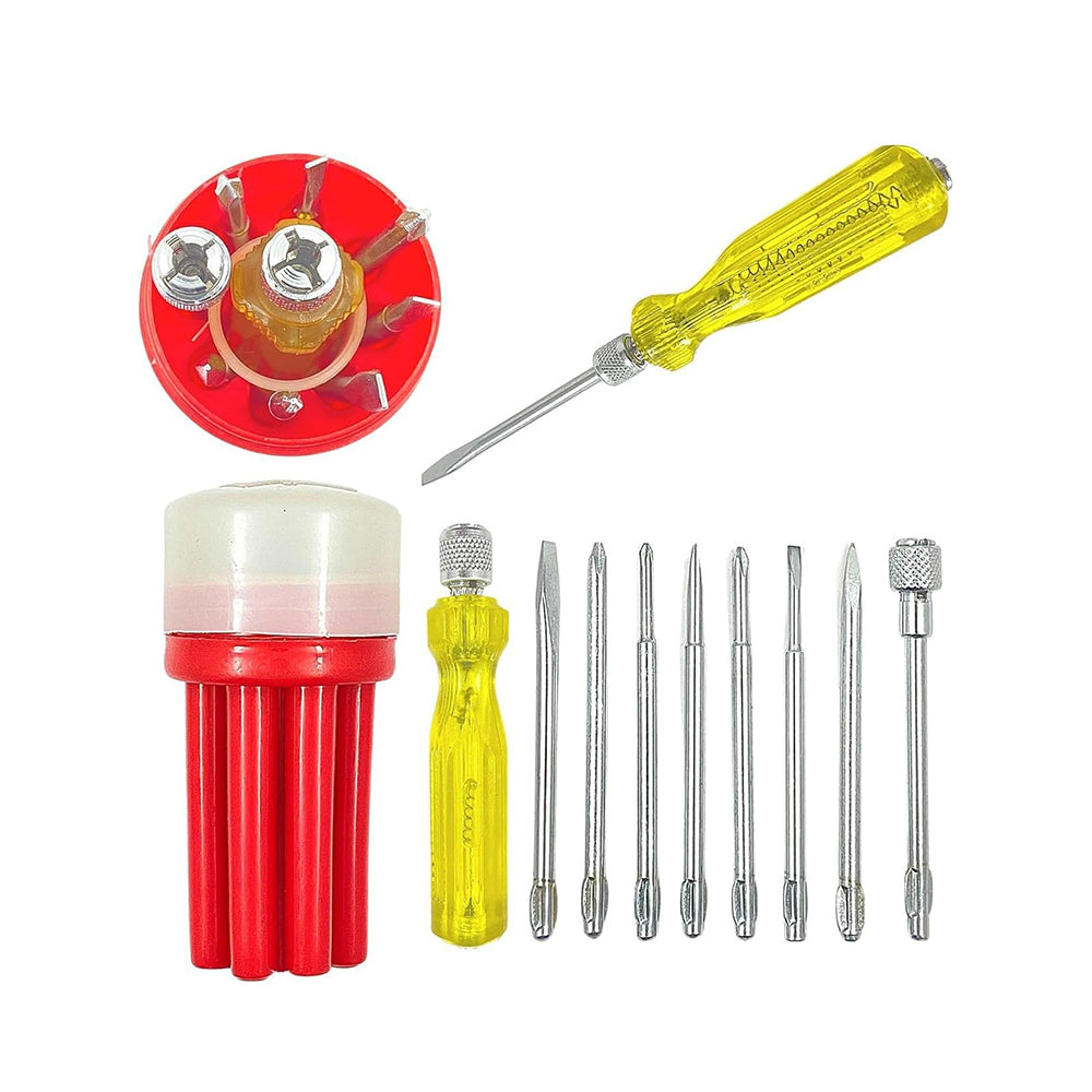 Plabal Tools Screw Driver Kit 8 Blade