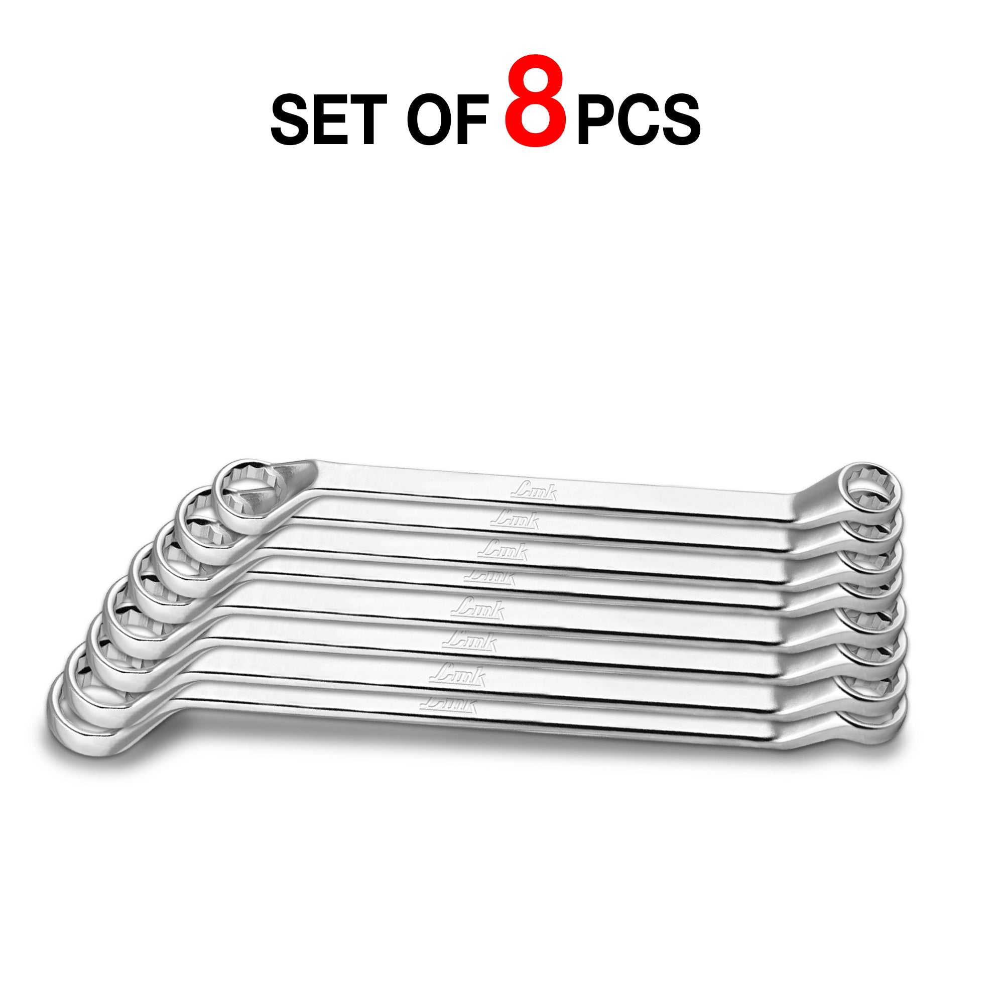 Prabal Tools RING Spanner Head Polish 8 PCS SET | Size 67x2022