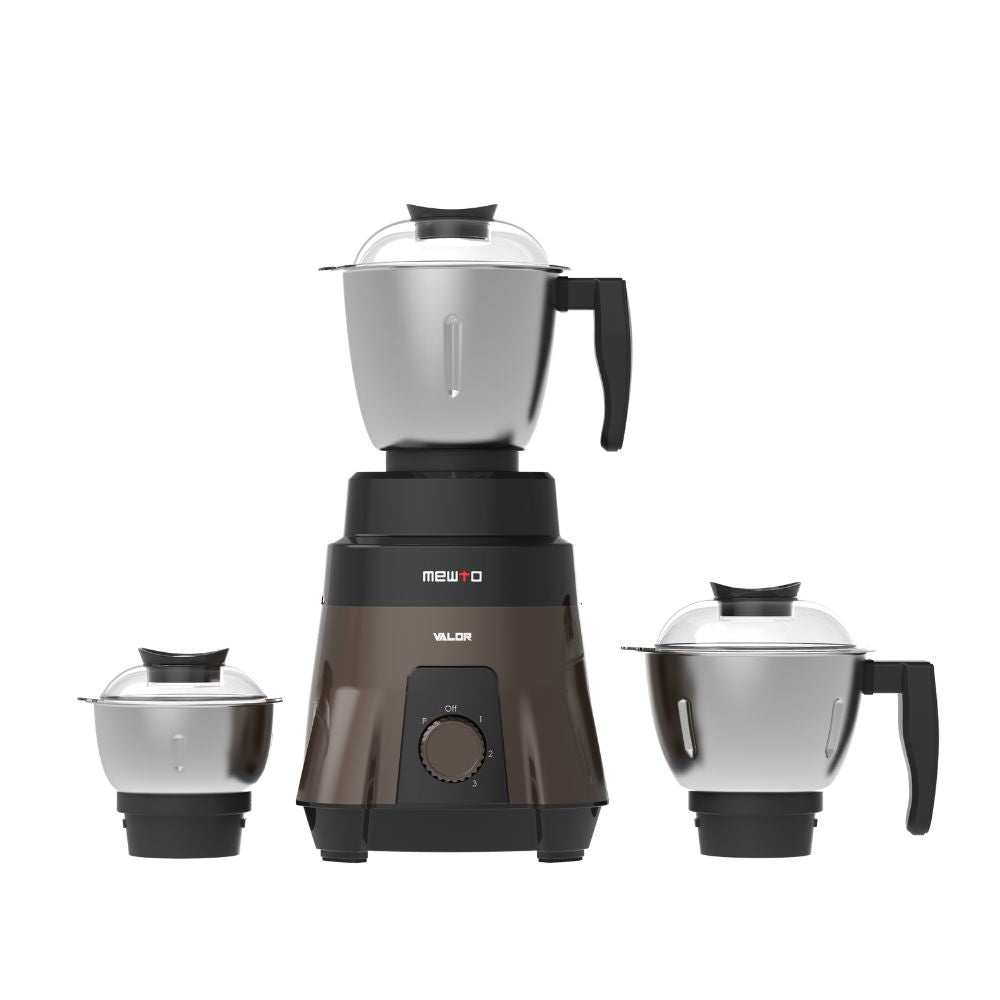 Mewto Valor Mixer Grinder 900W HVDC Silent Motor, 3 Jar